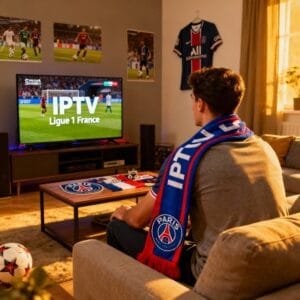 IPTV Ligue 1 France pour toute la famille, ambiance festive et écrans multiples