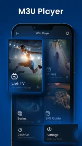 IPTV M3U France streaming sur mobile