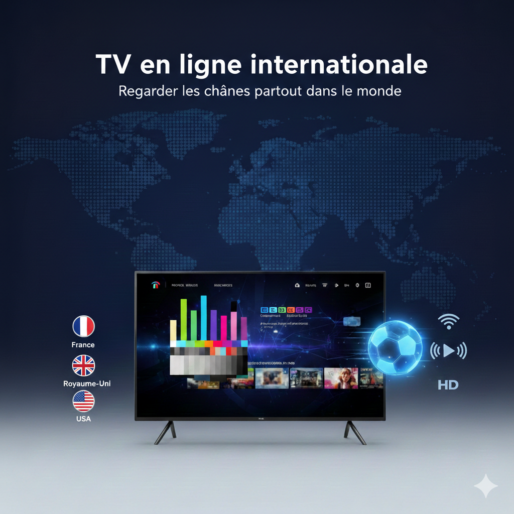 TV en ligne internationale pour regarder les chaînes depuis plusieurs pays